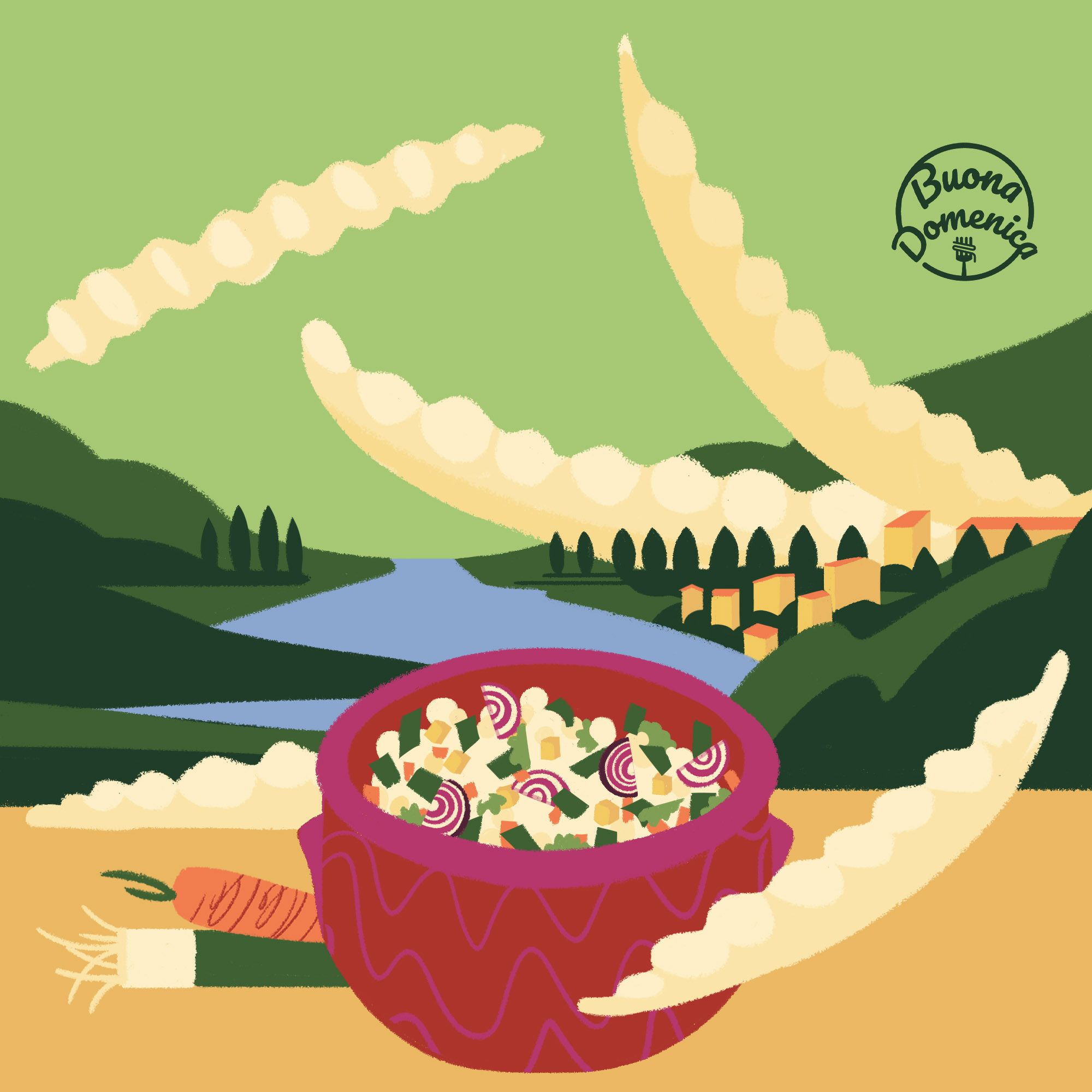 Savoy Cabbage and White Bean Soup by Domenica Marchetti