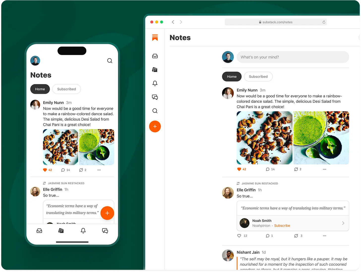 How to embed notes and chat threads in Substack posts