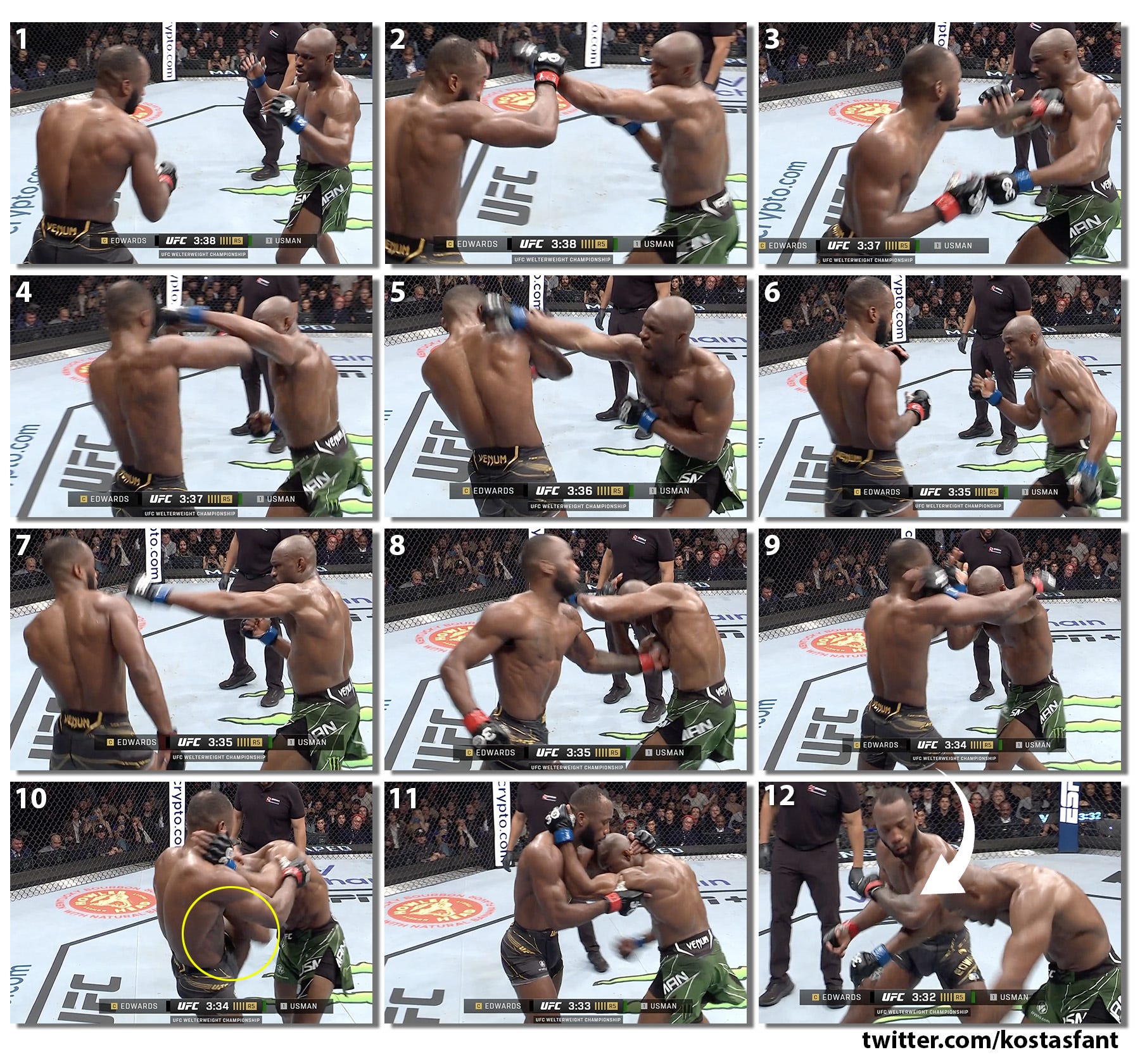 UFC 286 Technical Breakdown: Moves to Remember, part 2 (Main Event)