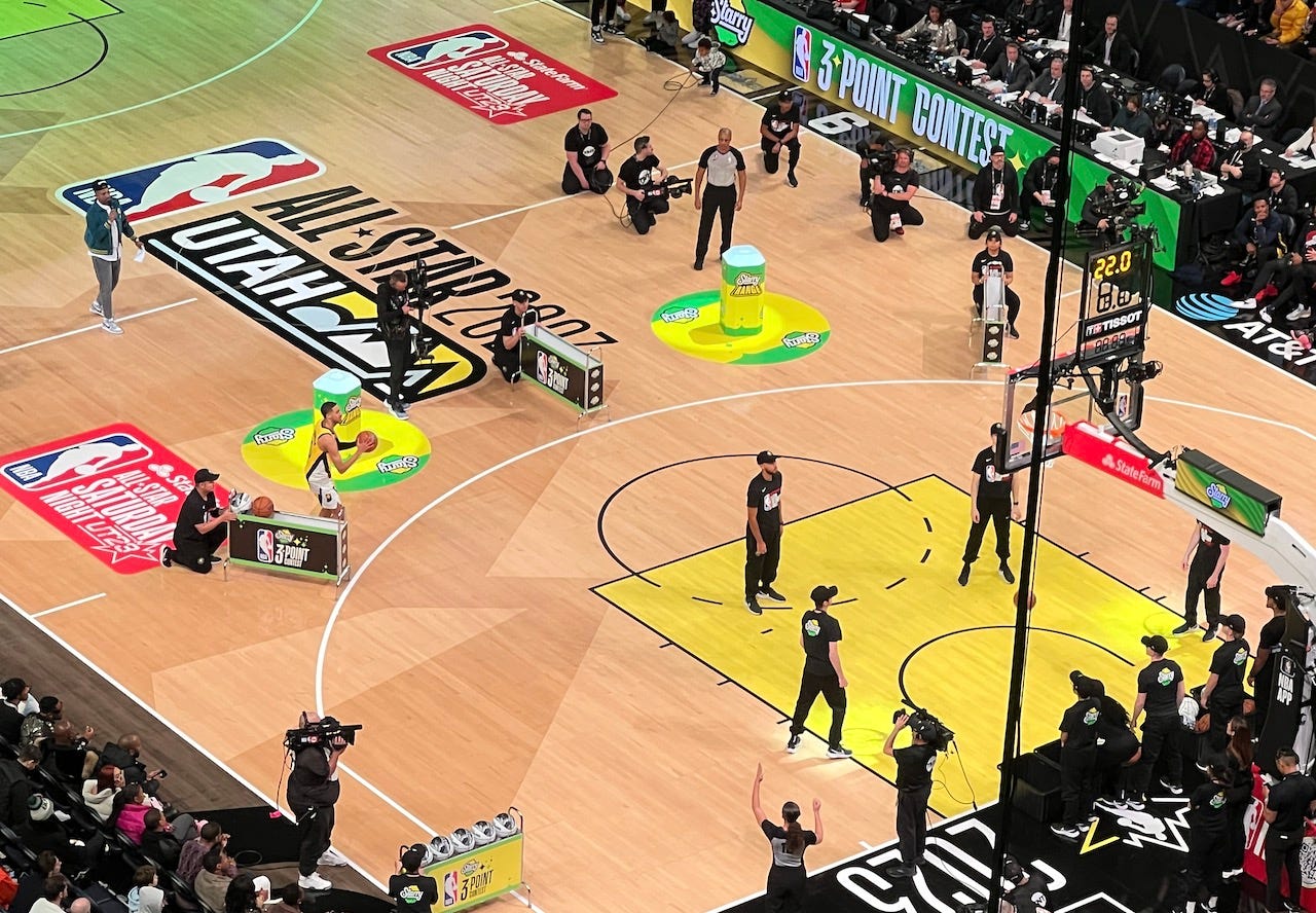 Nba 3 clearance point contest