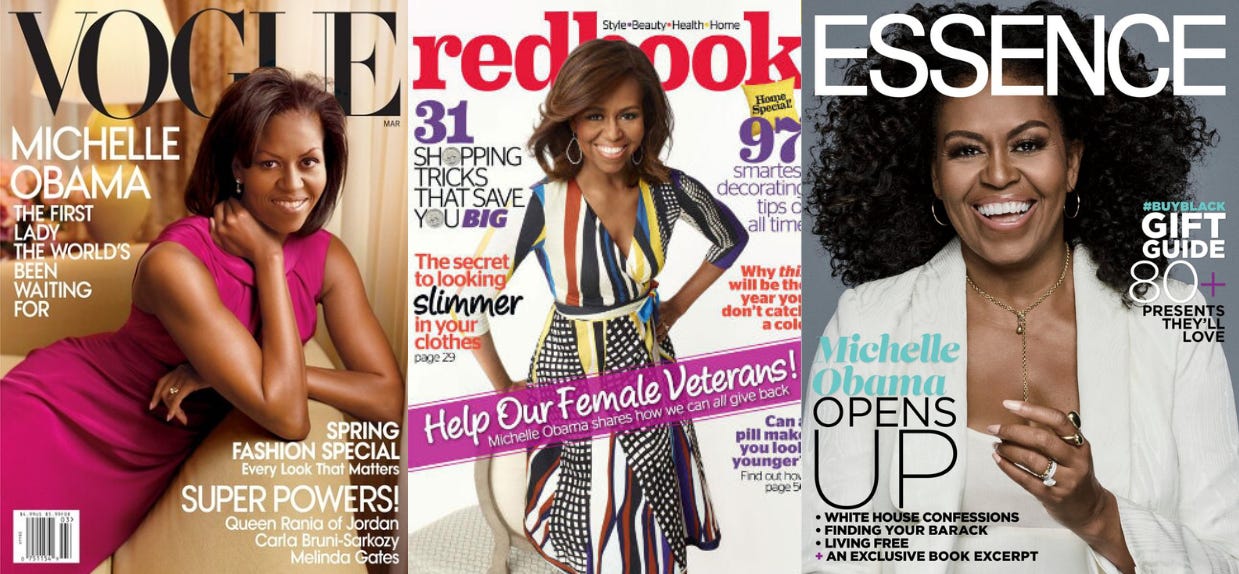 Michelle obama vogue jordan top