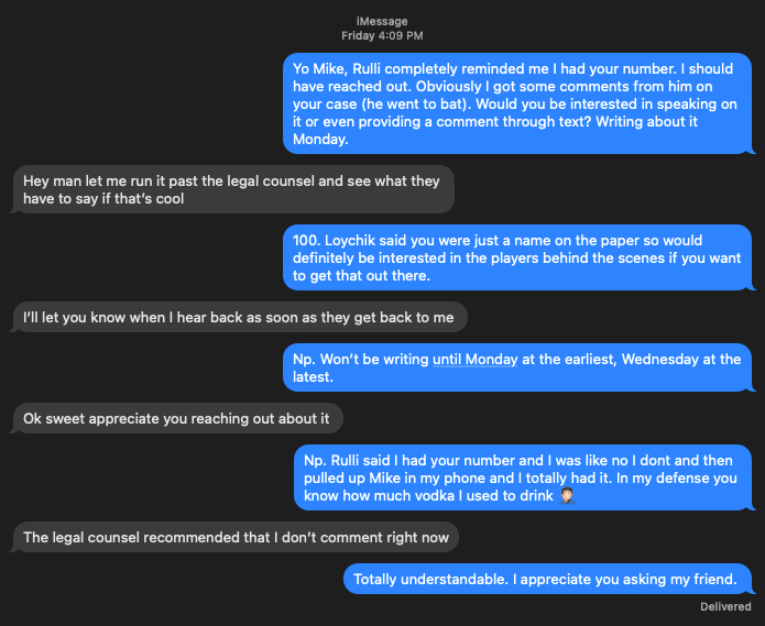 Michael Rulli breaks silence on East Palestine scam