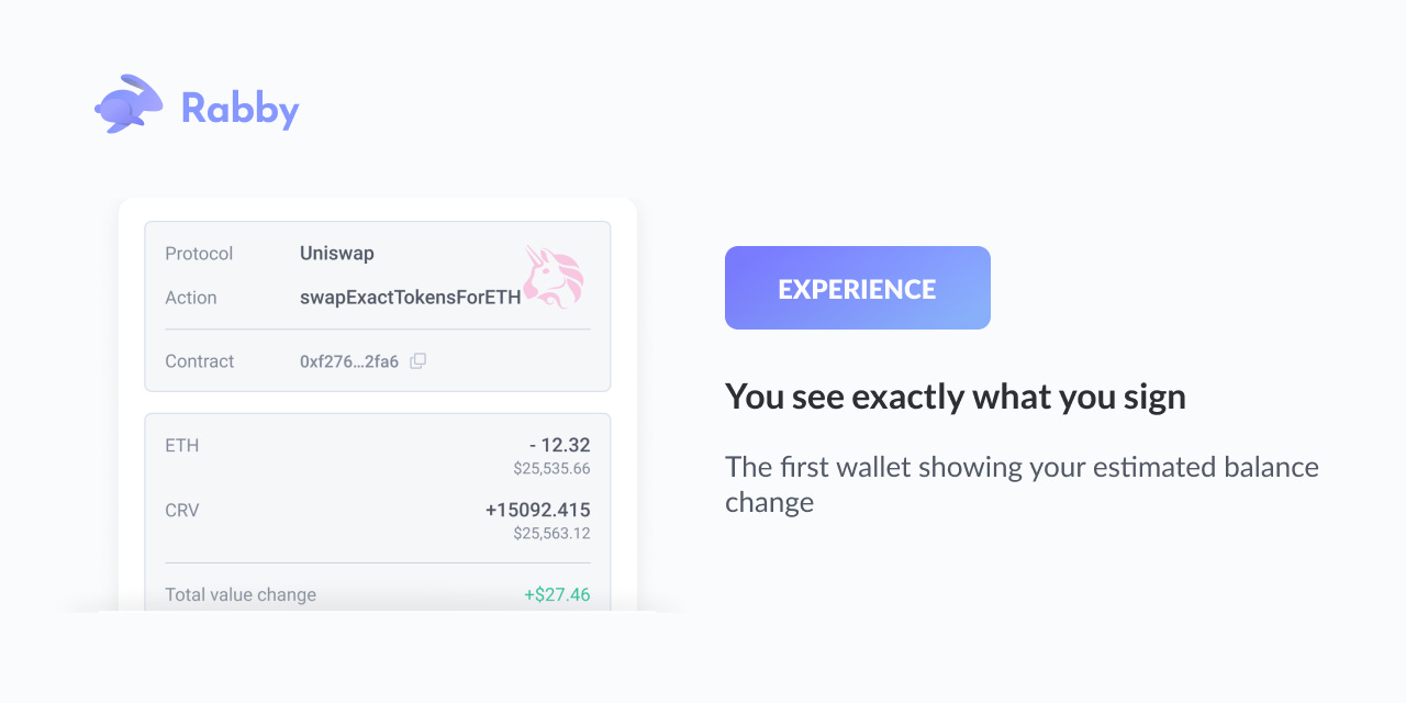 A Rabby 【Rabby Wallet】 多链自托管钱包,取代MetaMask / 支持ETH和所有EVM链 / 积分计划介绍