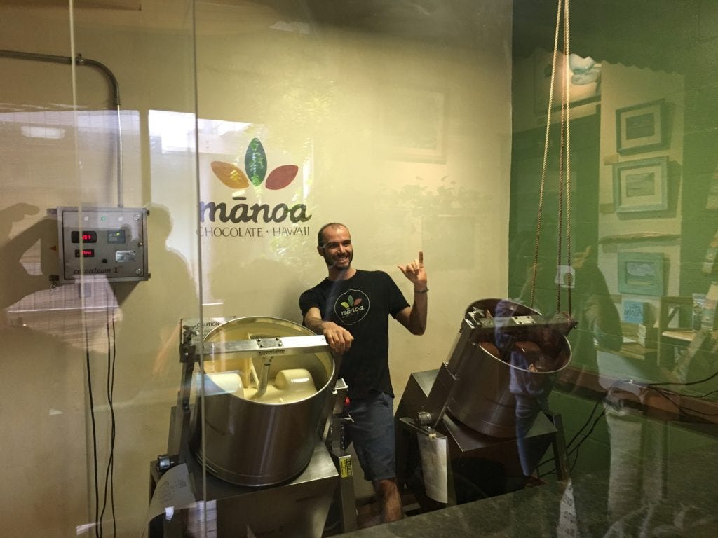 The Manoa Chocolate Factory in Kailua, Oahu by CD Damitio