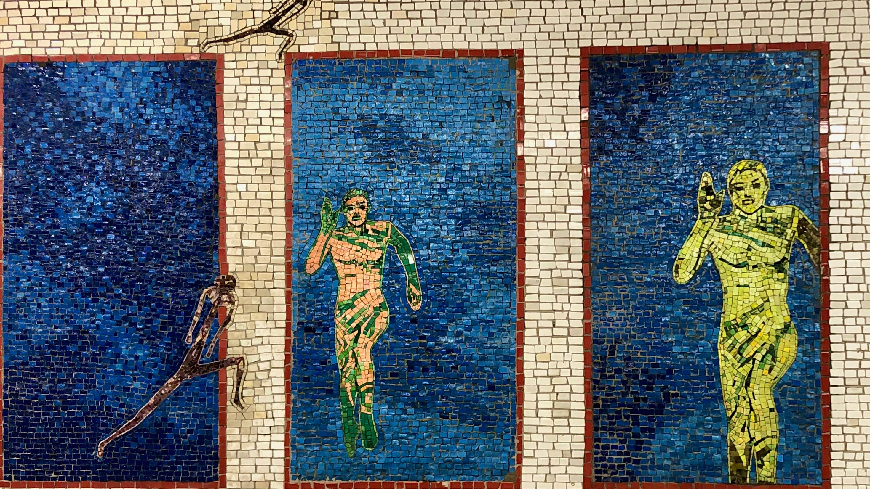 Nancy Spero and Lincoln Center - by Adrian Brune