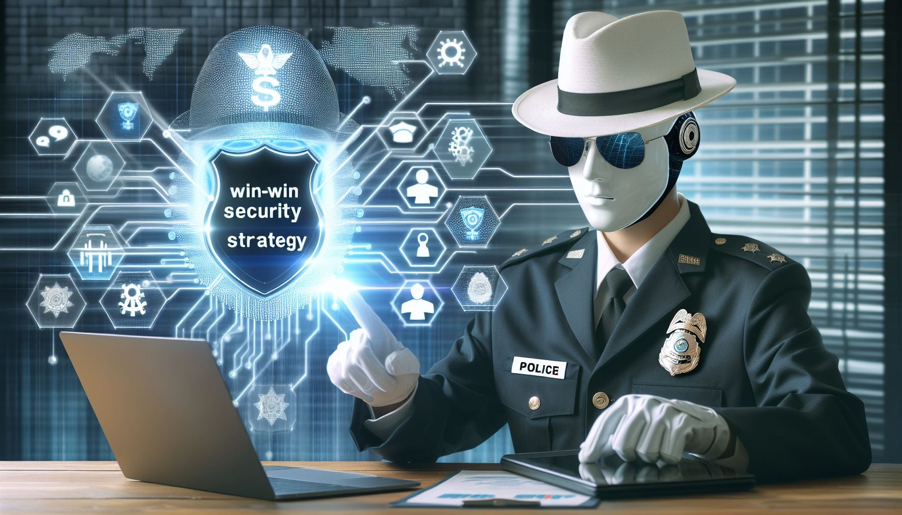 White Hat VIPs Using AI For Police Win-Win Security Strategy