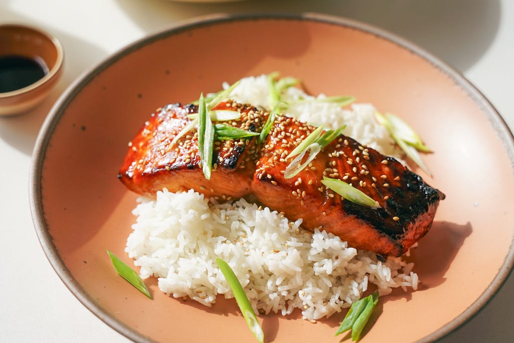 A Really Easy Char Siu Salmon by Kristina Cho