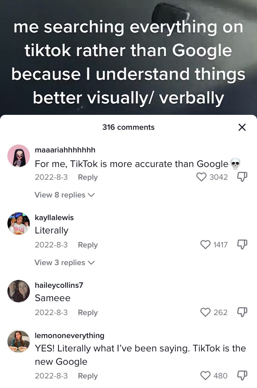 TikTok The Search Engine For Experiences