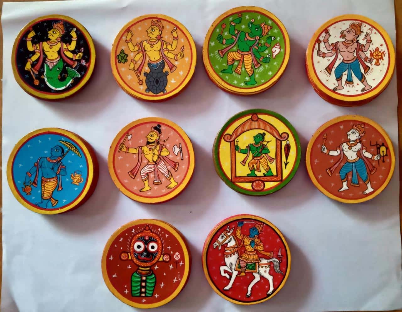 安価 Hindu Deities on Persian Playing Cards: The Story of Ganjifa トランプ