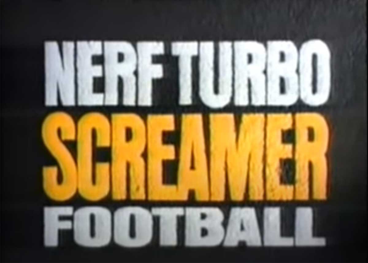Nerf turbo screamer shop football