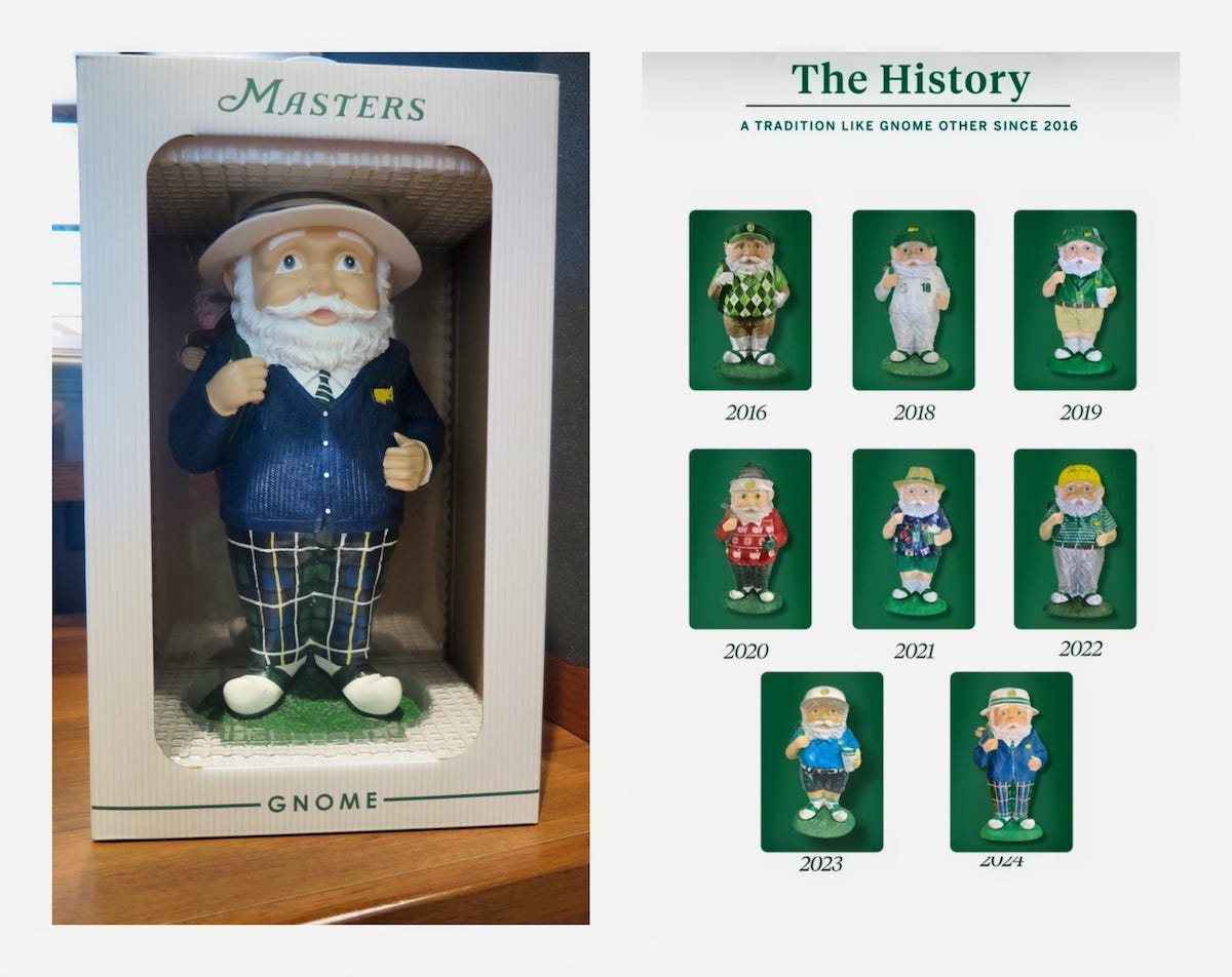 Coveted Masters gnome design revealed for 2025!