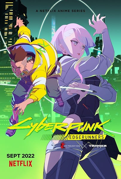 Cyberpunk: Edgerunners (Netflix) - Hyperviolent Anime Is a Perfect