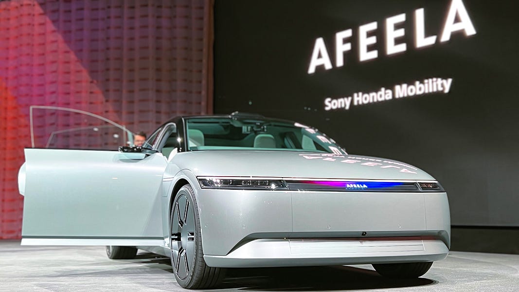 CES 2023: Sony and Honda's Afeela might be the 'PlayStation Car' after all