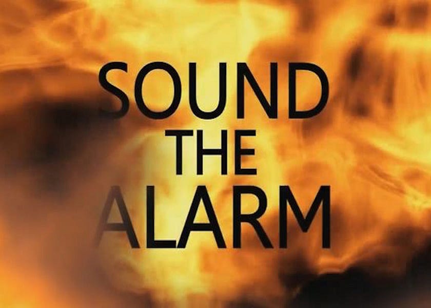 SOUND THE ALARM