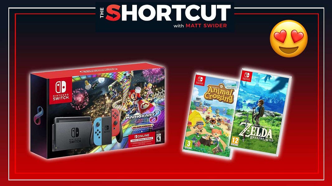 Black Friday: Nintendo Switch bundle with 'Mario Kart' rolling out