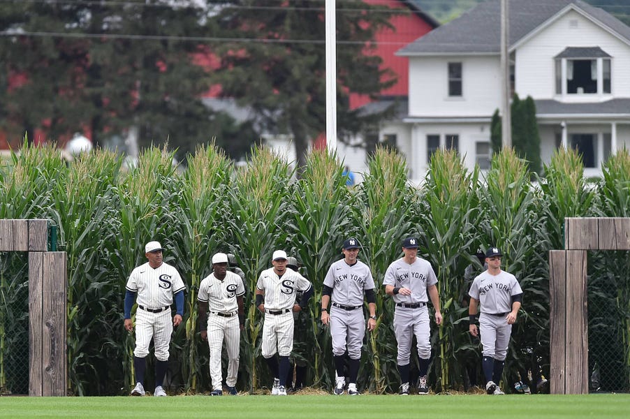 Major League Baseball hopes a real-life Field of Dreams will bring back  fans - Marketplace