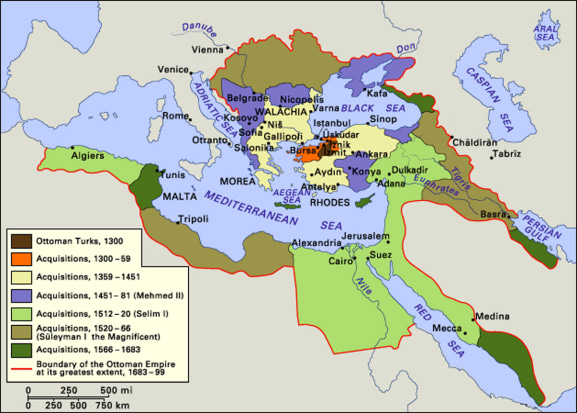 Map Of Ottoman Empire Over Time Today In European History: The Siege Of Candia (Finally) Ends (1669)