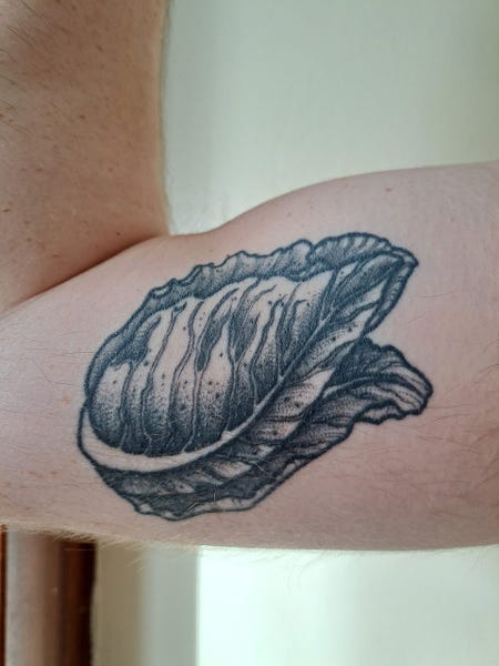 Tell me about your food tattoos - Vittles