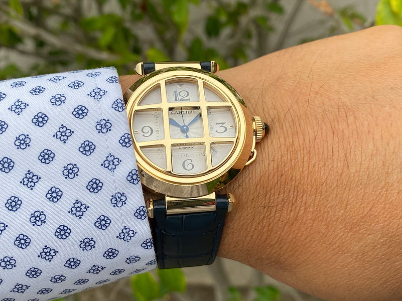 Cartier pasha grid clearance