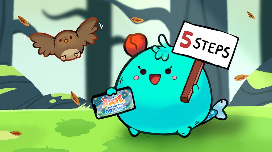 "5 Steps to Start Axie" Challenge!
