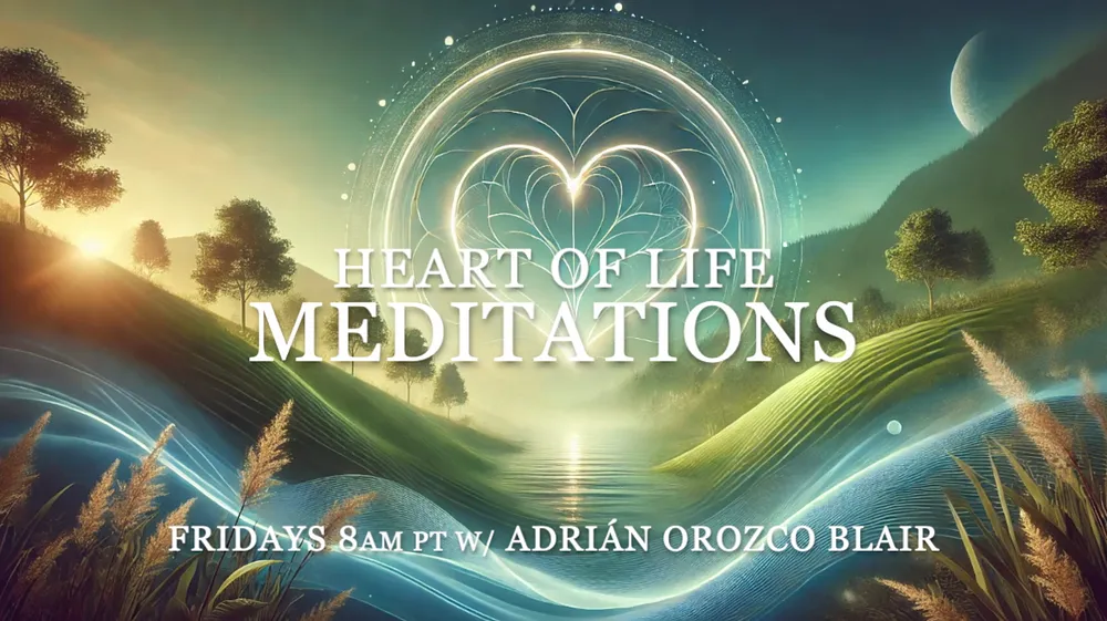 Heart of Life Meditation Flyer