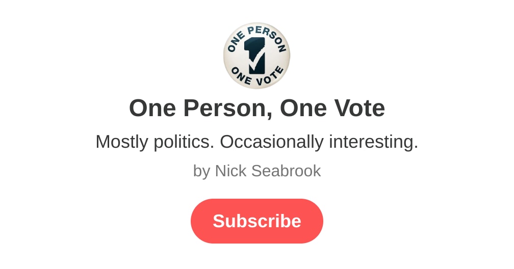 One Person, One Vote