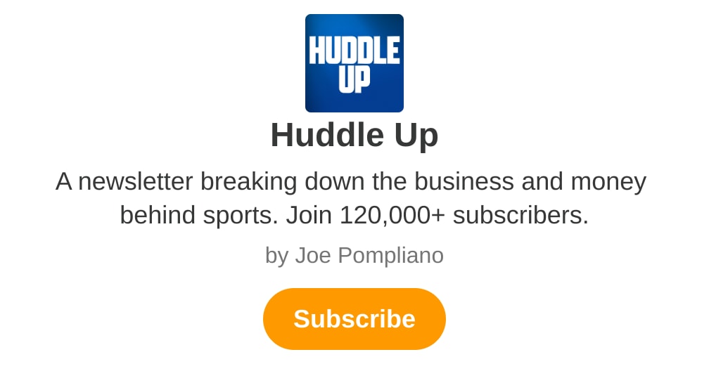 Huddle Up | Joseph Pompliano | Substack