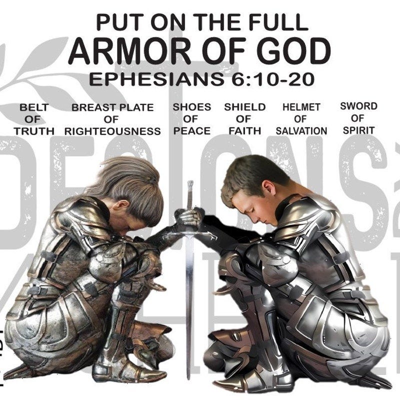 Armor of God Svg - Etsy