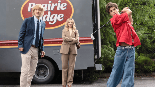 Owen Wilson, Judy Greer and Peter Dager star in “Stick,” premiering June 4, 2025 on Apple TV+.