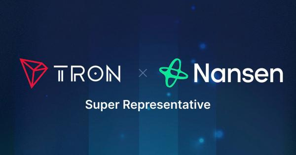 Nansen Joins TRON as a Super Representative, Enhancing Blockchain Transparency and Governance