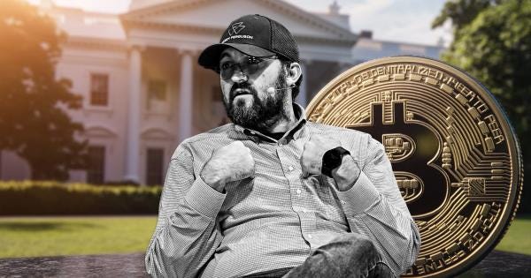 Cardano’s Charles Hoskinson reacts to White House crypto summit snub