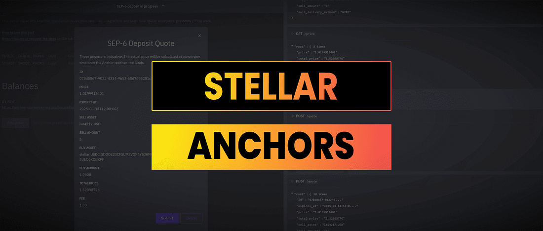Stellar Anchor Platform Tutorial