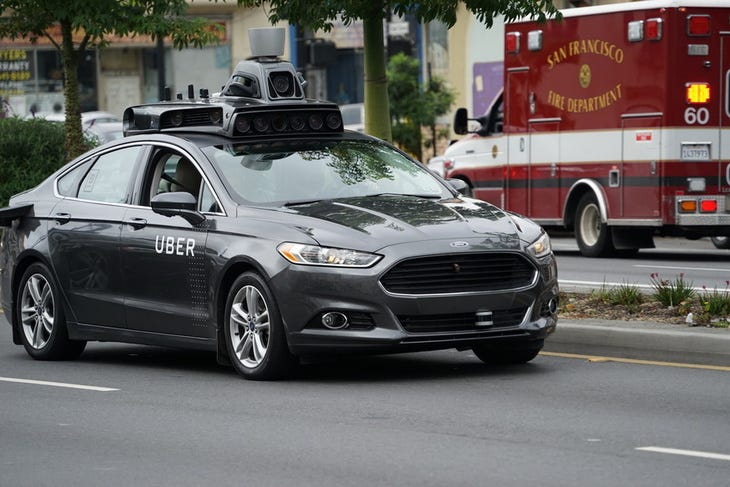 A self driving Uber