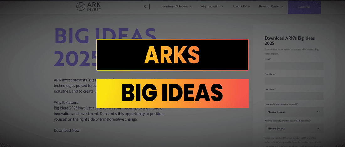 Ark’s Big Ideas For 2025 Summary
