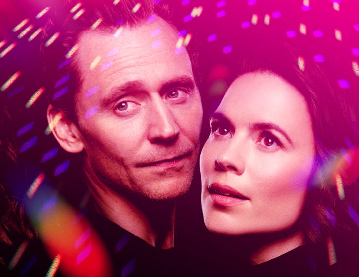 London events: Tom Hiddleston and Hayley Atwell