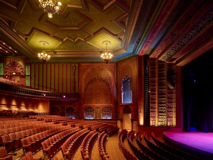 A grand Spanish baroque theatre