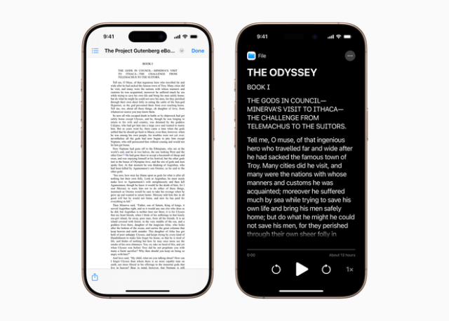 Accessibility Reader — a new systemwide reading mode available on iPhone, iPad, Mac, and Apple Vision Pro — gives users new ways to customize text and focus on content they want to read.