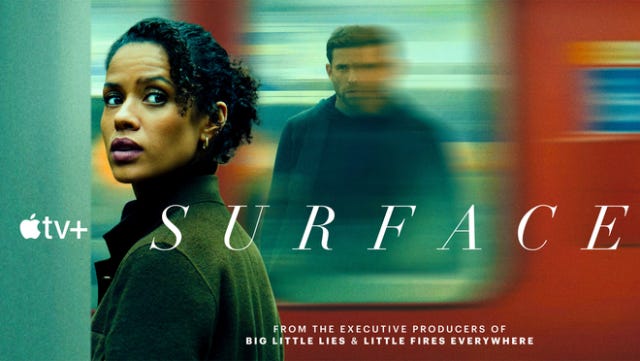 Season two of the psychological thriller “Surface,” starring Gugu Mbatha-Raw, premieres February 21 on Apple TV+.