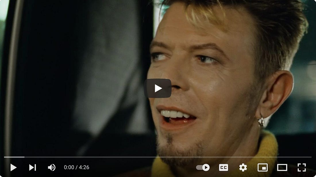 David Bowie - I'm Afraid of Americans