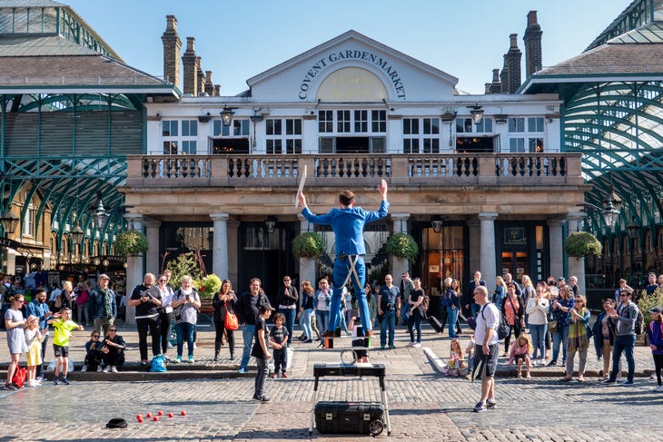A show at Covent Garden