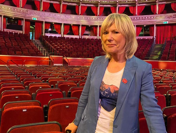 Jude Kelly at the Royal Albert Hall