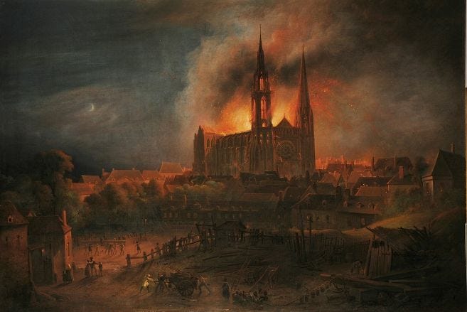File:Incendie de la Cathédrale Notre-Dame de Chartres.jpg ...