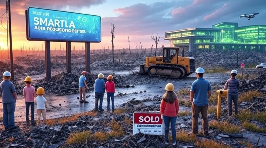 A group of people standing in mud

AI-generated content may be incorrect.