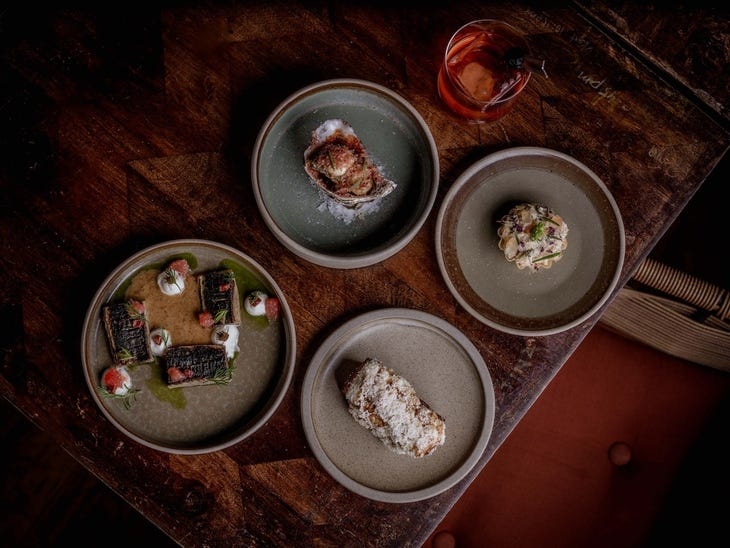 A selection of small plates