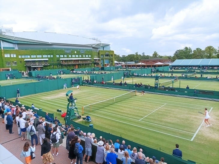 Courts at Wimbledon