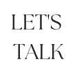 Let's talk