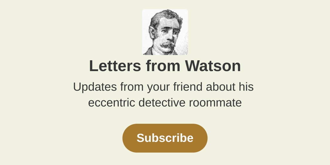 Letters from Watson