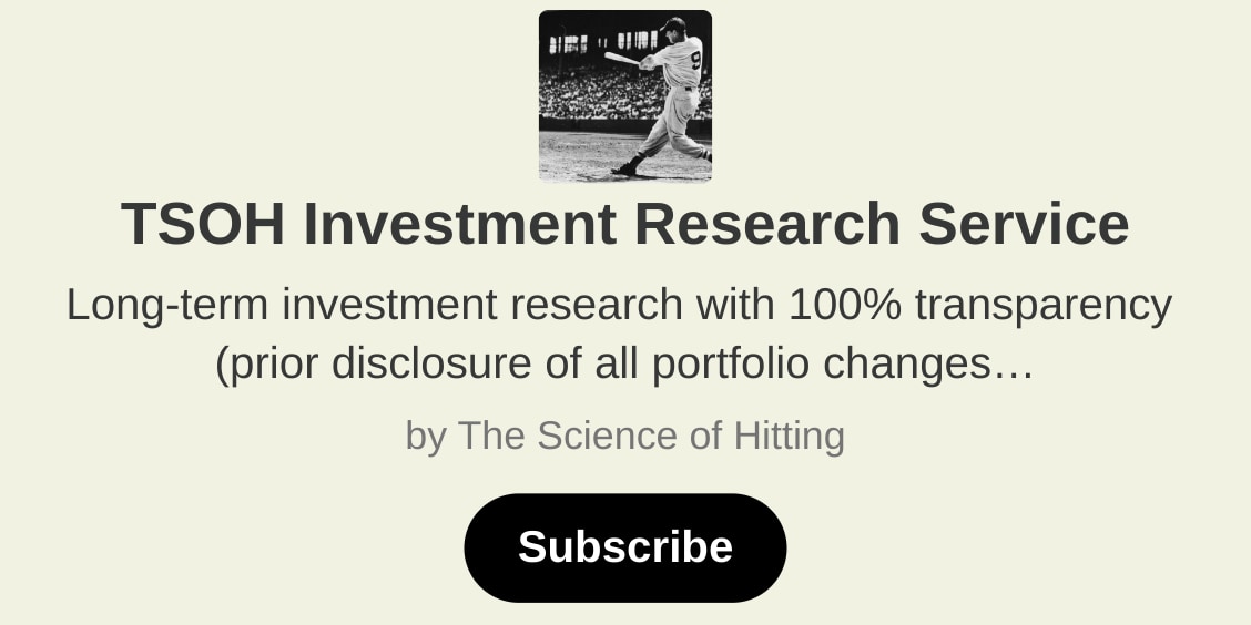 TSOH Investment Research Service