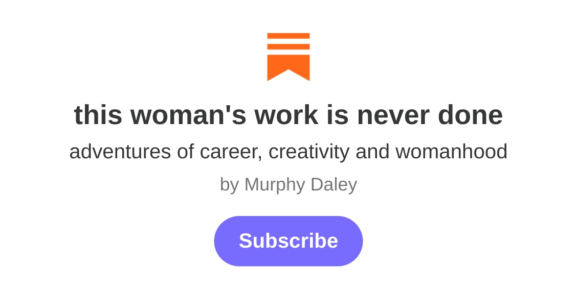 this woman's work is never done