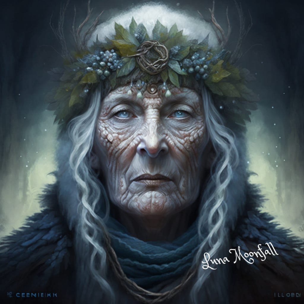 The Cailleach: Mythical Tales of the Ancient Celtic Winter Goddess |  Moonfall Metaphysical